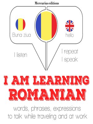 cover image of I am learning Romanian